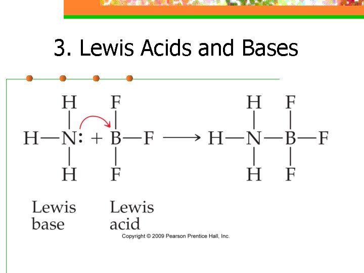 3. Lewis Acids and Bases 