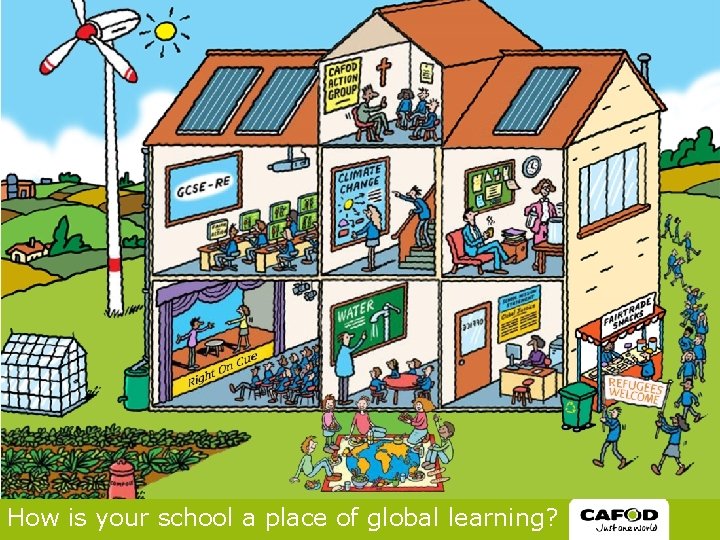 How is your school a place of global learning? 