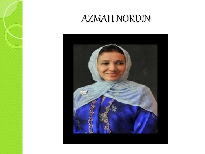 AZMAH NORDIN 