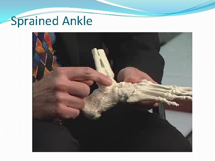 Sprained Ankle 