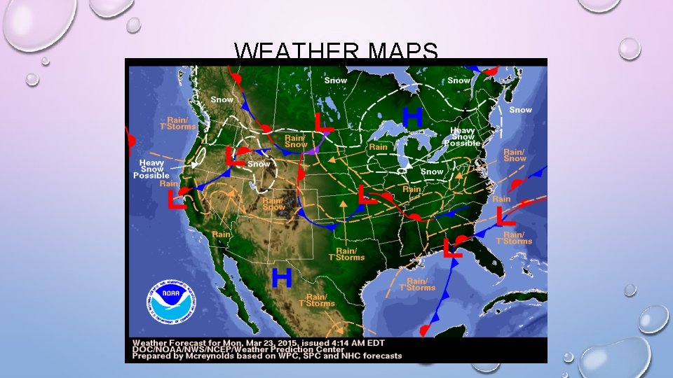 WEATHER MAPS 