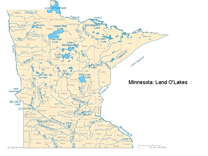 Minnesota: Land O'Lakes 
