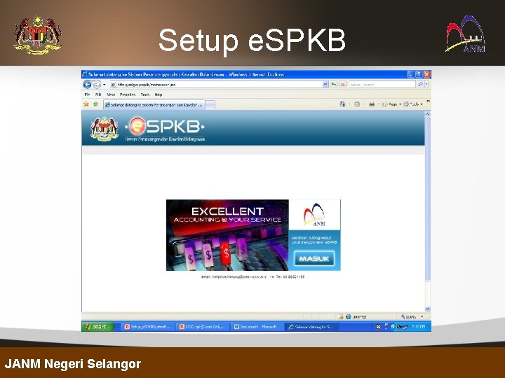 Setup e. SPKB JANM Negeri Selangor 