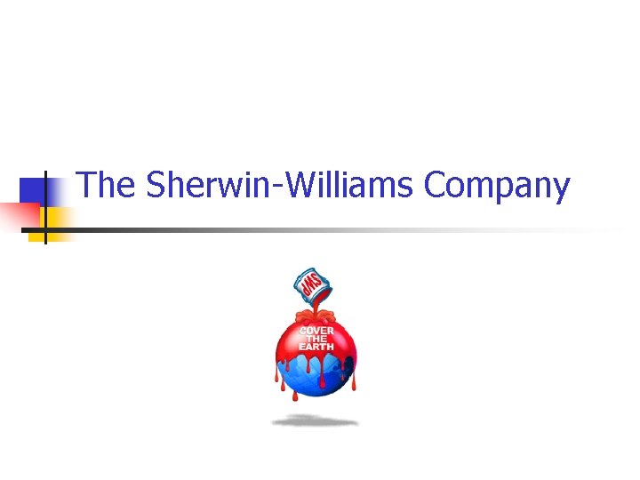 The Sherwin-Williams Company 