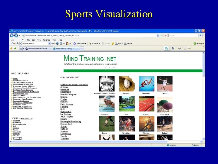 Sports Visualization 