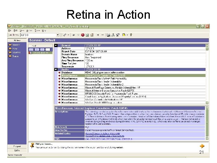 Retina in Action 21 