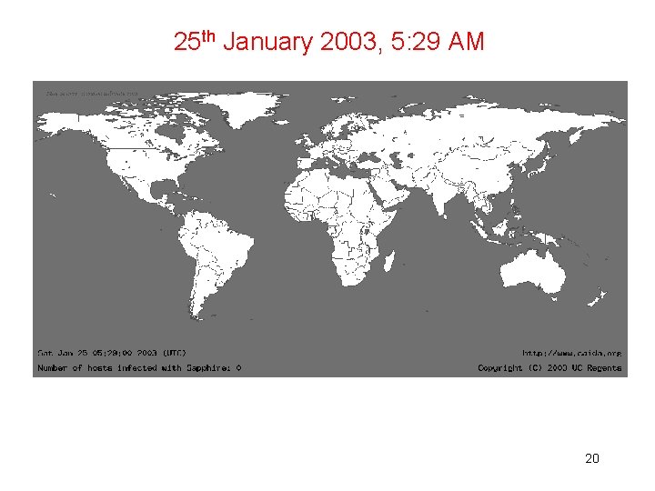 25 th January 2003, 5: 29 AM 20 
