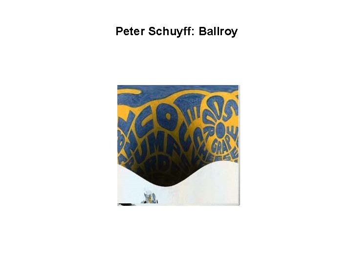 Peter Schuyff: Ballroy 