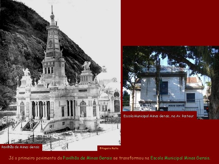 acervo Olinio Coelho Escola Municipal Minas Gerais, na Av. Pasteur Pavilhão de Minas Gerais