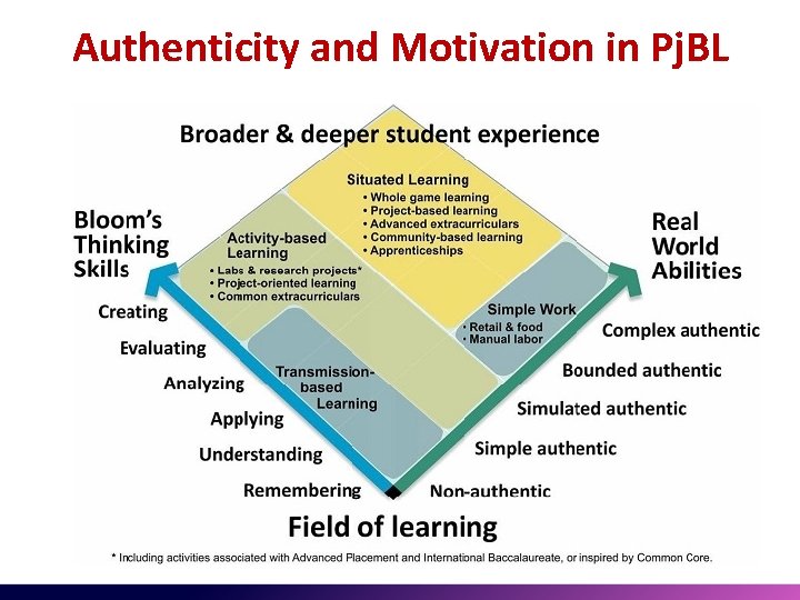 Authenticity and Motivation in Pj. BL 