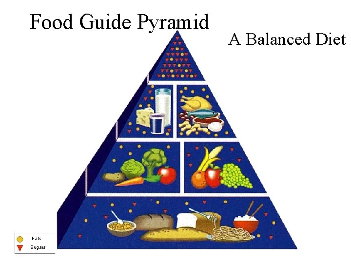  Food Guide Pyramid Fats Sugars A Balanced Diet 