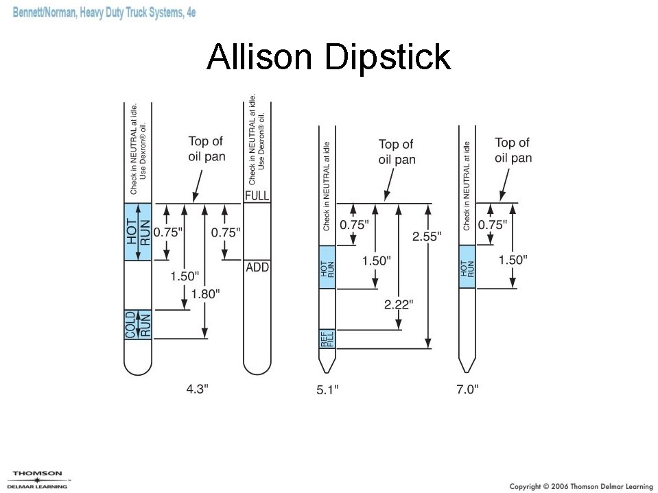 Allison Dipstick 