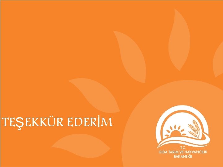 TEŞEKKÜR EDERİM 