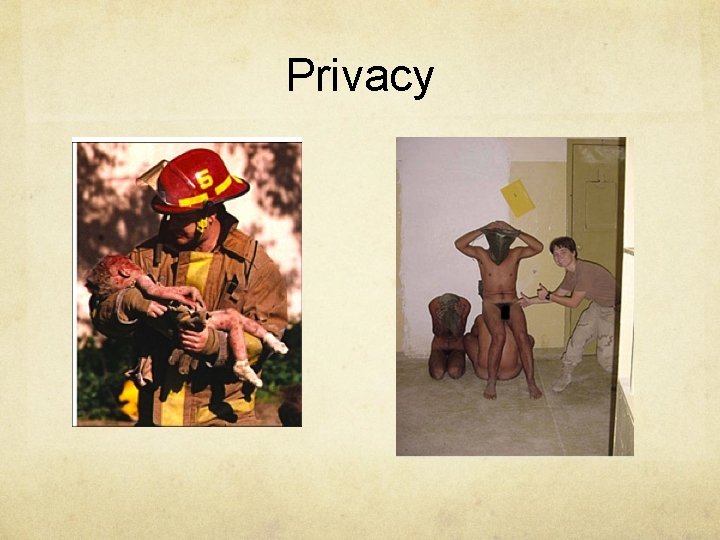 Privacy 