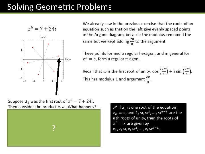 Solving Geometric Problems ? 