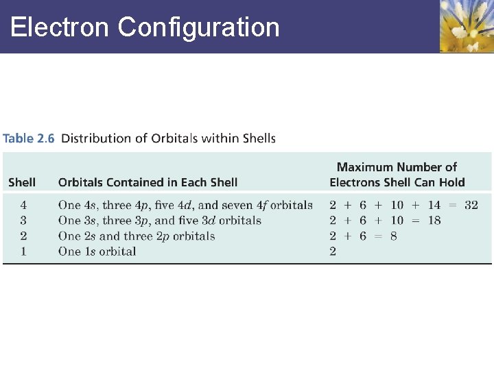 Electron Configuration 