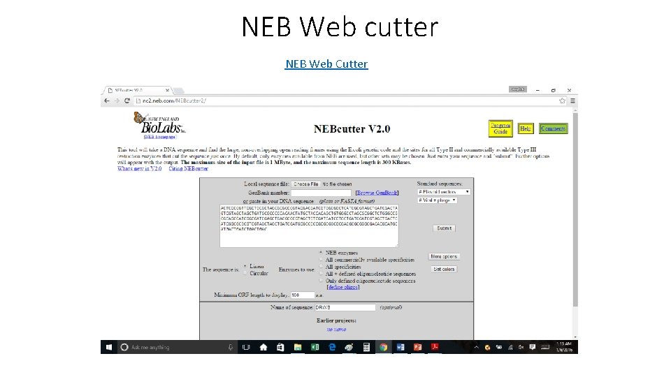 NEB Web cutter NEB Web Cutter 