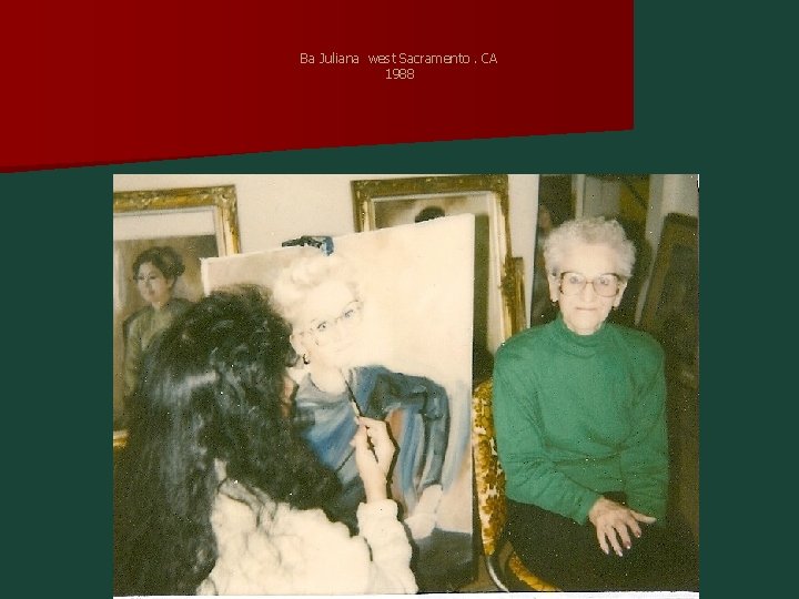 Ba Juliana west Sacramento. CA 1988 