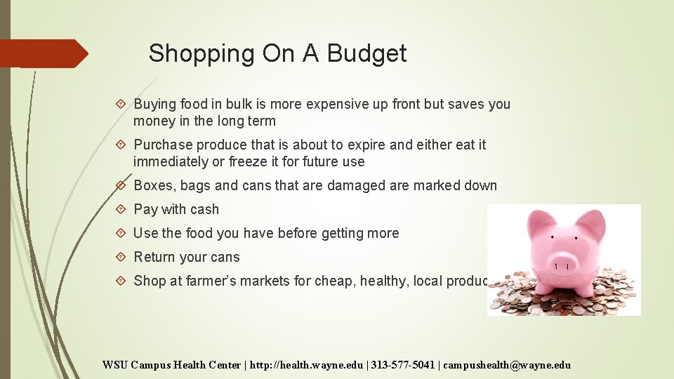 Shopping On A Budget Buying food in bulk is more expensive up front but Shopping On A Budget Buying food in bulk is more expensive up front but