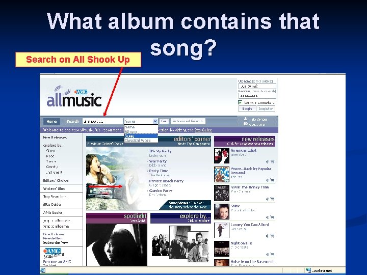 What album contains that song? Search on All Shook Up 