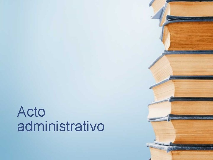 Acto administrativo 