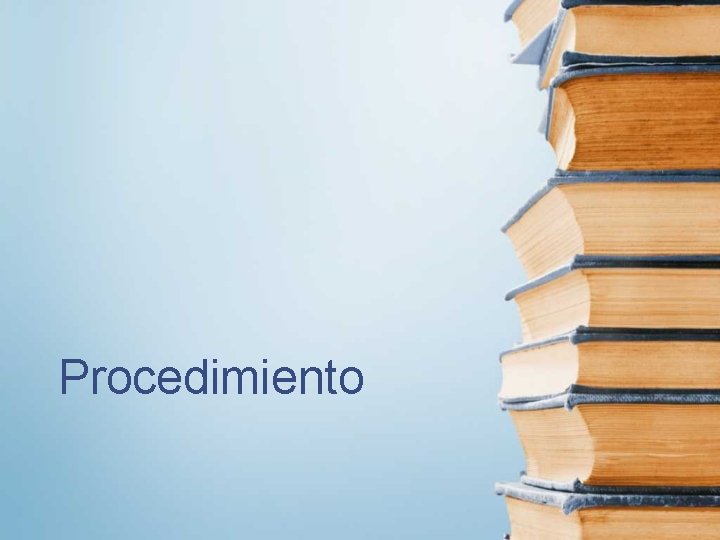 Procedimiento 