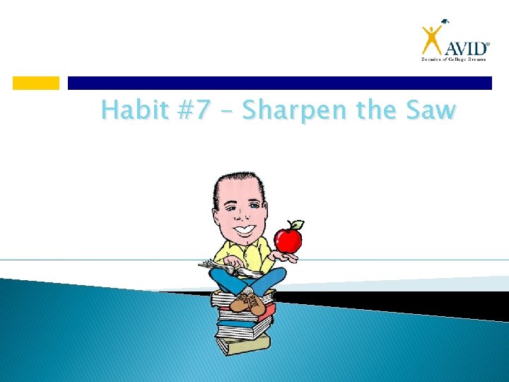 Habit #7 – Sharpen the Saw 