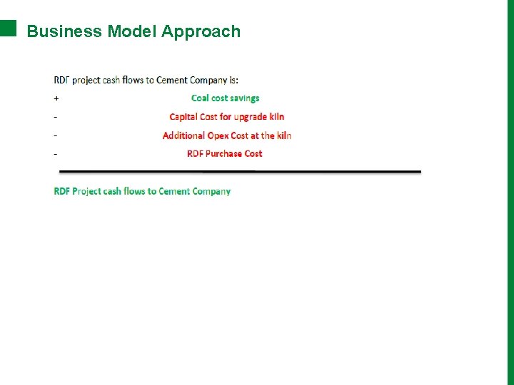 Business Model Approach 