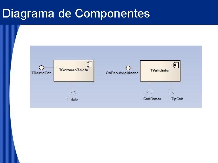 Diagrama de Componentes 