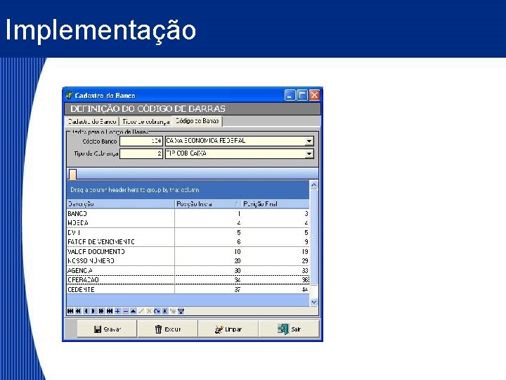 Implementação 