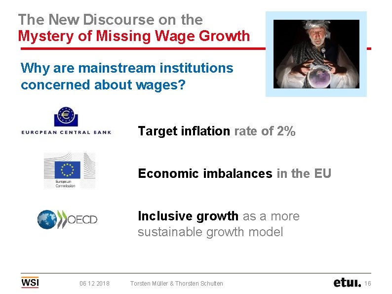 The New Discourse on the Mystery of Missing Wage Growth Why are mainstream institutions