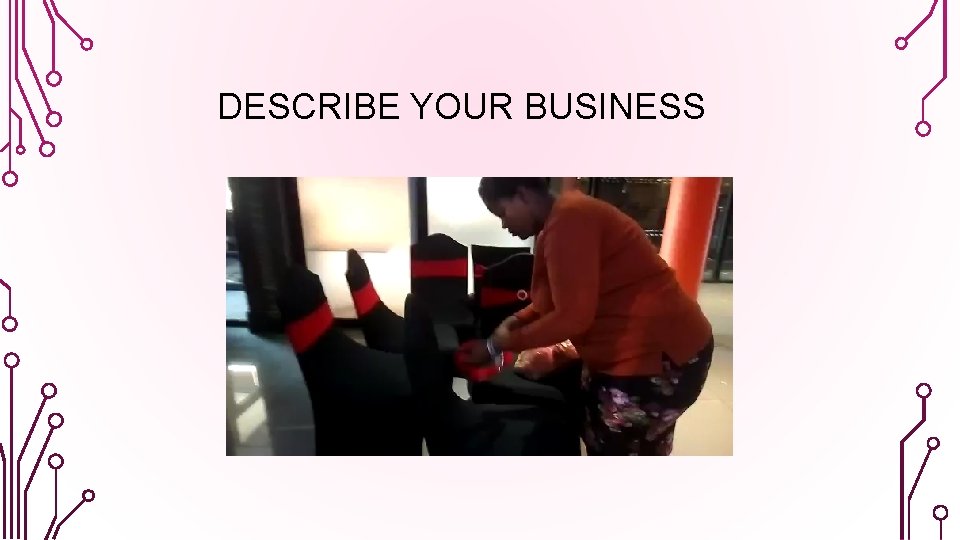 DESCRIBE YOUR BUSINESS 