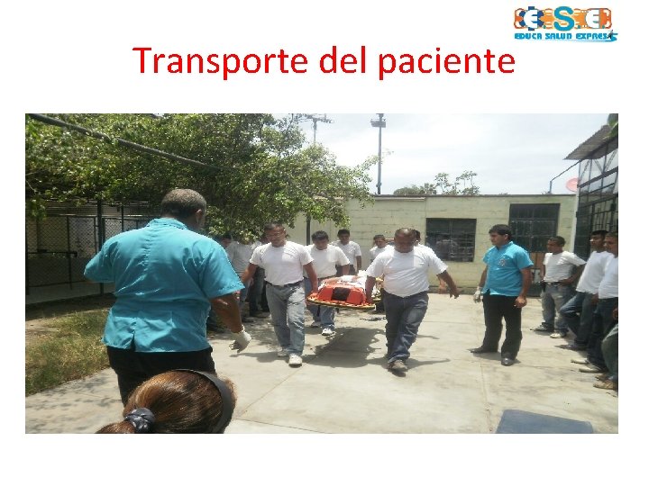 Transporte del paciente 