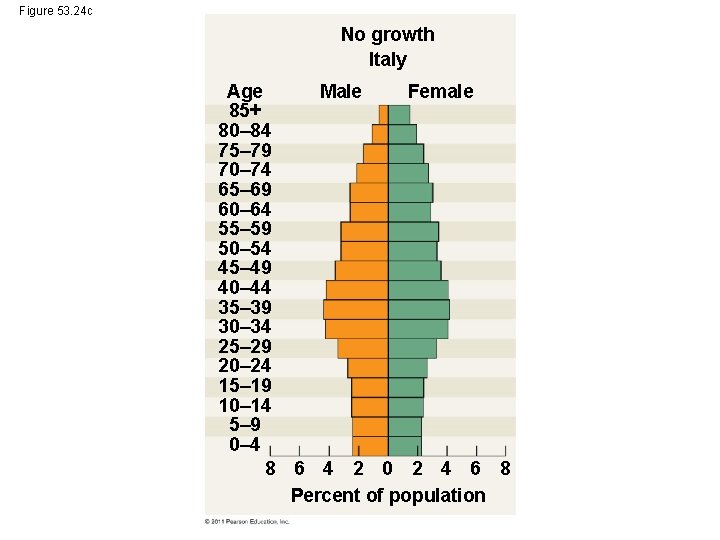 Figure 53. 24 c No growth Italy Age Male Female 85+ 80– 84 75–