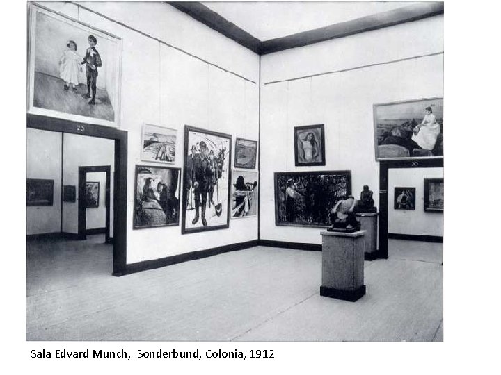 Sala Edvard Munch, Sonderbund, Colonia, 1912 