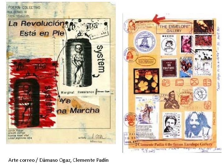 Arte correo / Dámaso Ogaz, Clemente Padín 