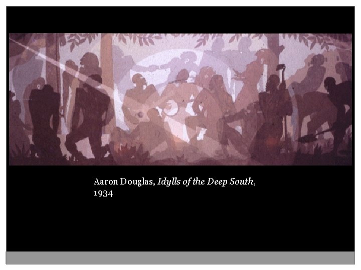 Aaron Douglas, Idylls of the Deep South, 1934 