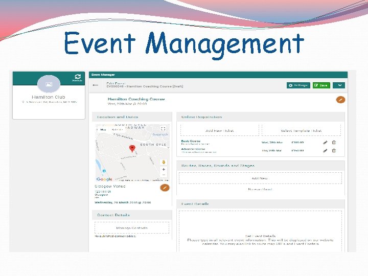 Event Management 