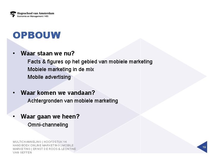 OPBOUW • Waar staan we nu? Facts & figures op het gebied van mobiele