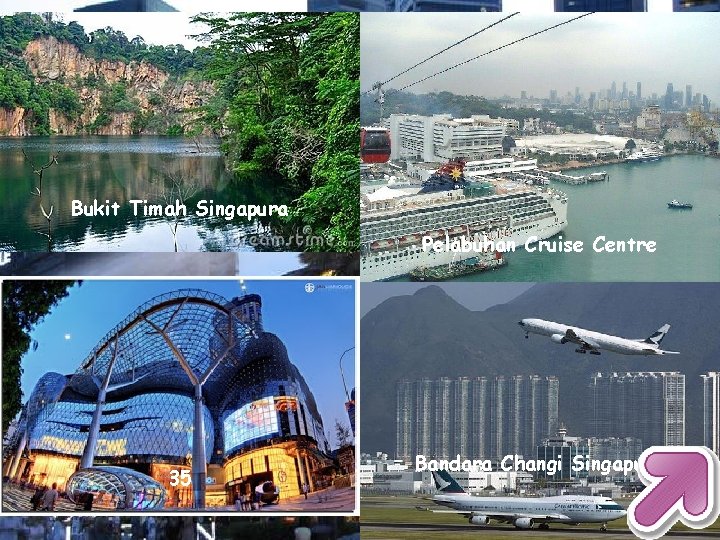 Kenampakan Alam Negara Singapura Bukit Timah Singapura Pelabuhan Cruise Centre 35 Bandara Changi Singapura