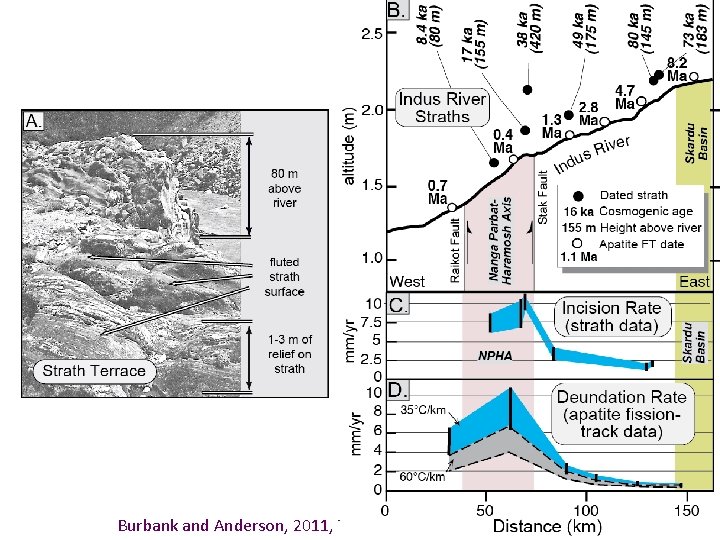 Burbank and Anderson, 2011, Tectonic Geomorphology, Chapter 7 