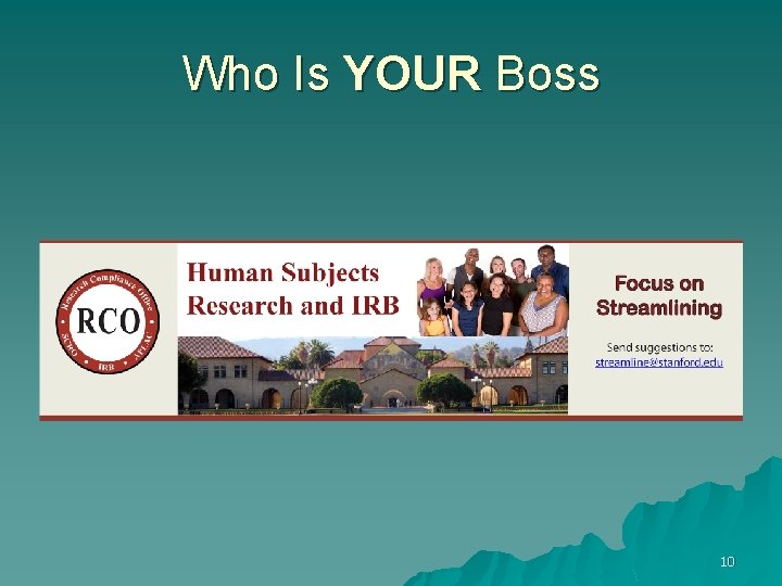 Who Is YOUR Boss 10 