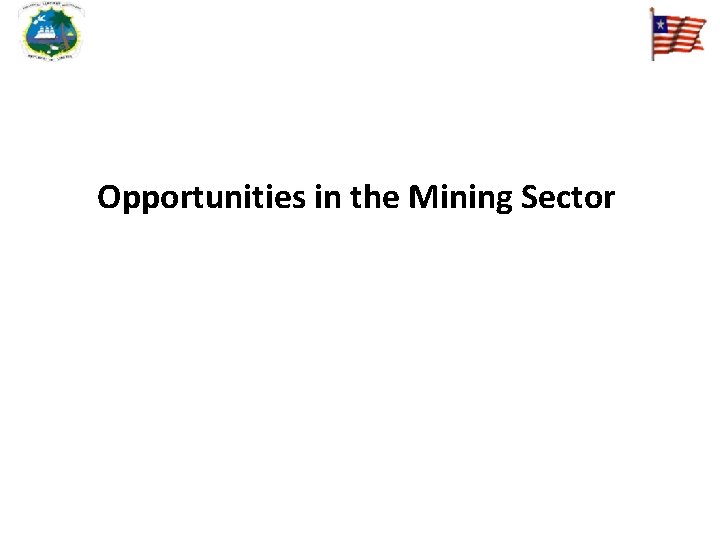 Opportunities in the Mining Sector 