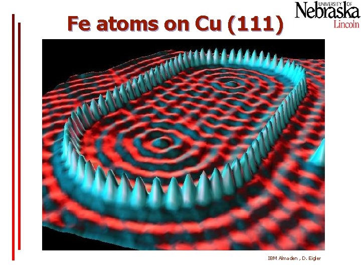 Fe atoms on Cu (111) IBM Almaden , D. Eigler 