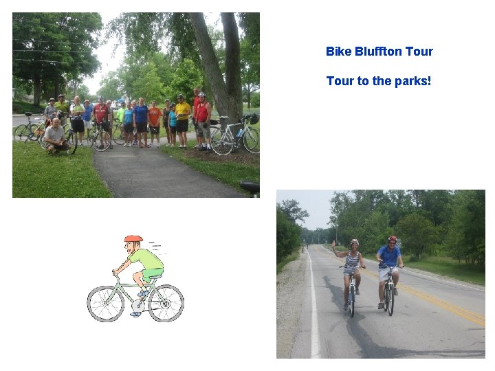 Bike Bluffton Tour to the parks! 