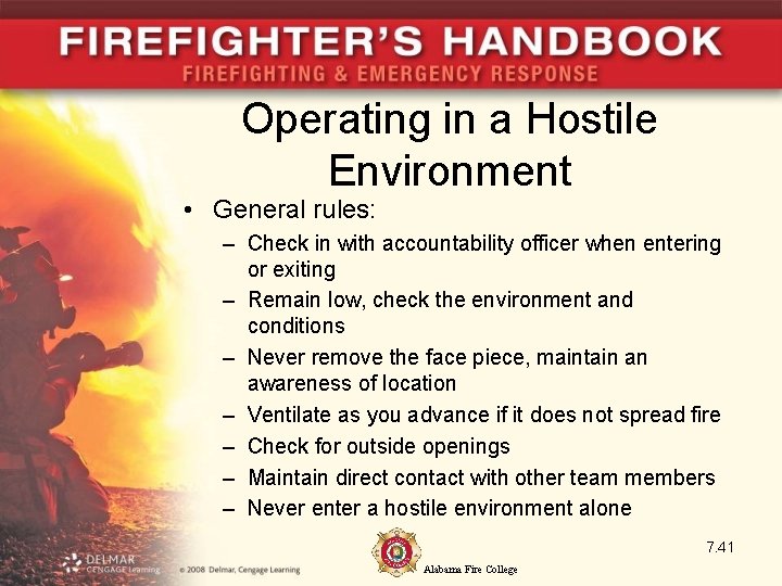 Operating in a Hostile Environment • General rules: – Check in with accountability officer