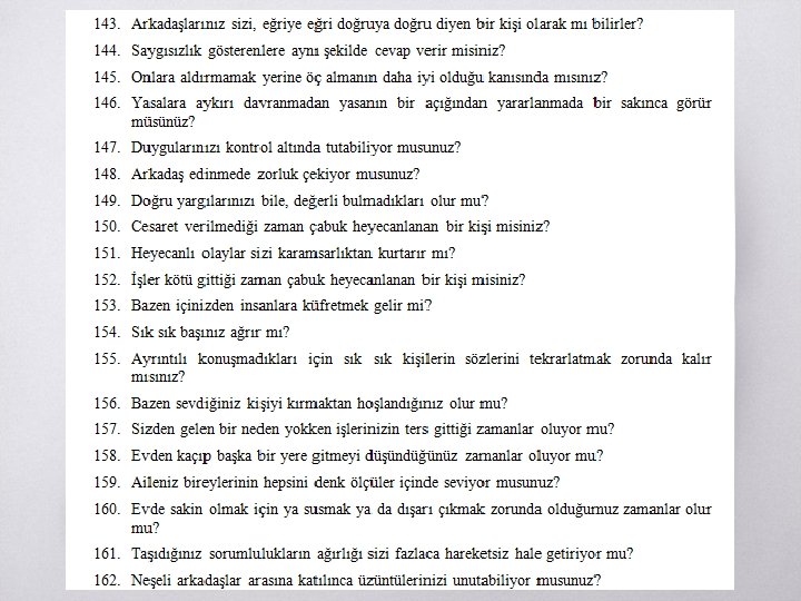 Kişilik Envanterleri ▧? 