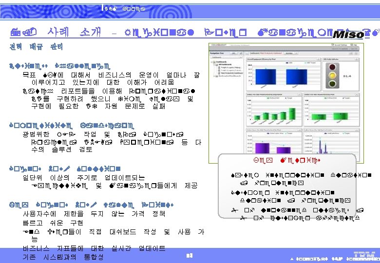 IBM 7. 사례 소개 Korea – Regional Power Management (M 전력 배급 관리 Business