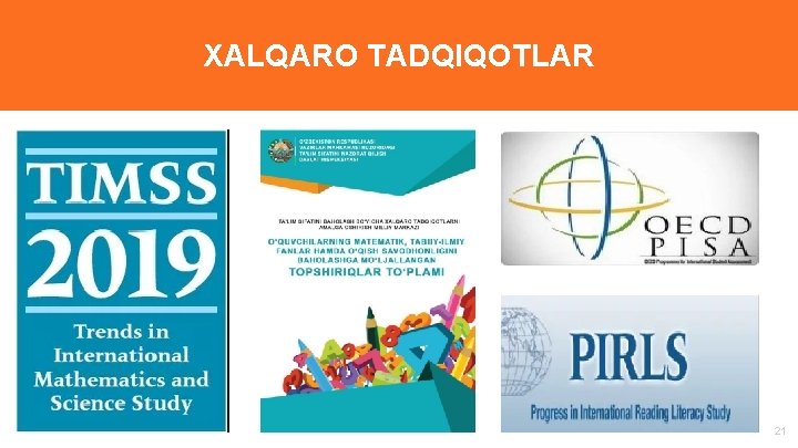 “ XALQARO TADQIQOTLAR 21 