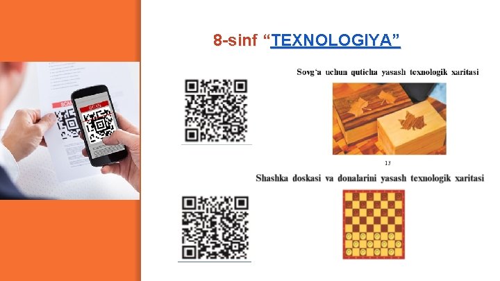 8 -sinf “TEXNOLOGIYA” 